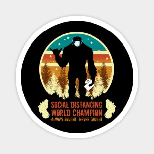 Social Distancing World Champion Magnet